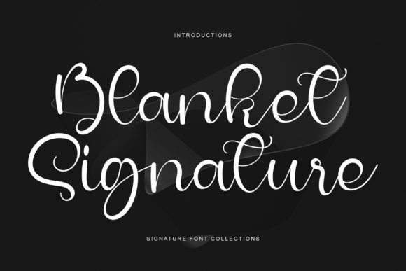 Blanket Signature: A Modern Handwritten Font for Web Design