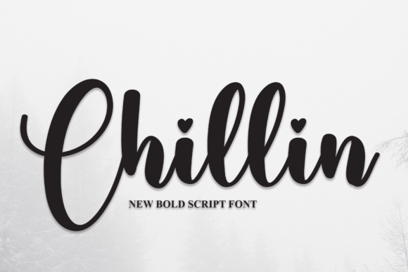 Chillin Script Handwritten Font for Crafters & Sellers