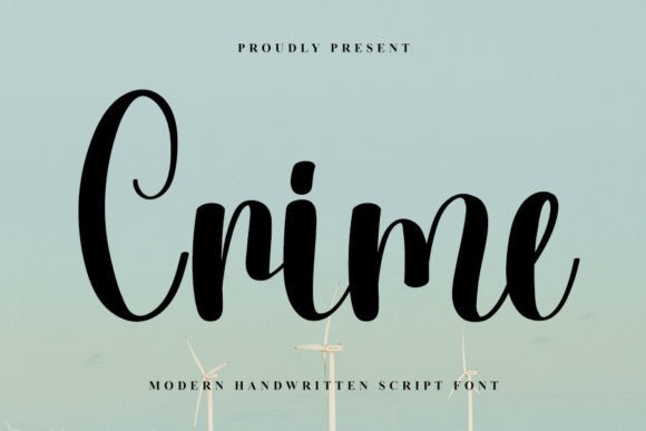 Crime: A Timeless Script Font for Web Design and Branding