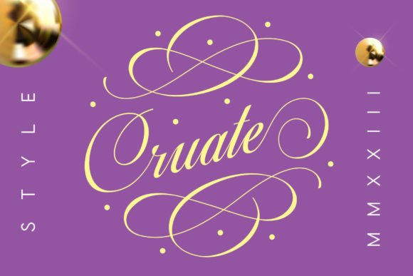 Cruate: A Script Handwritten Font for Stunning Web Design