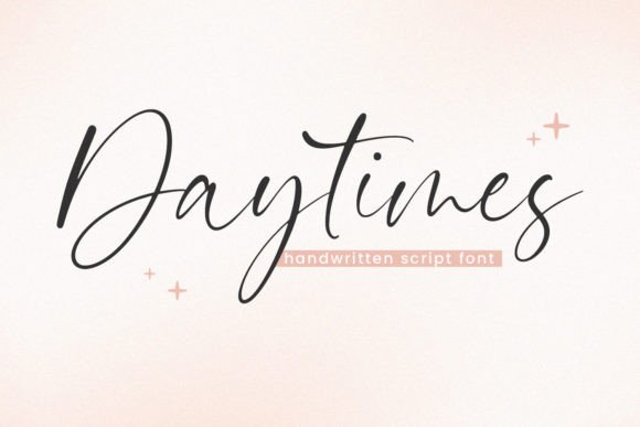 Daytimes: A Script Handwritten Font That Makes Your Campaign Stand Out