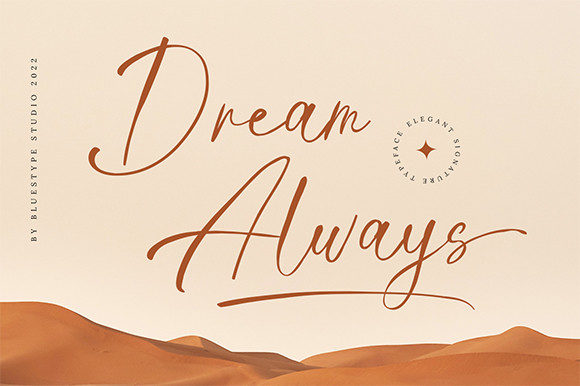 Dream Always: A Relaxed Script Handwritten Font for Modern Websites
