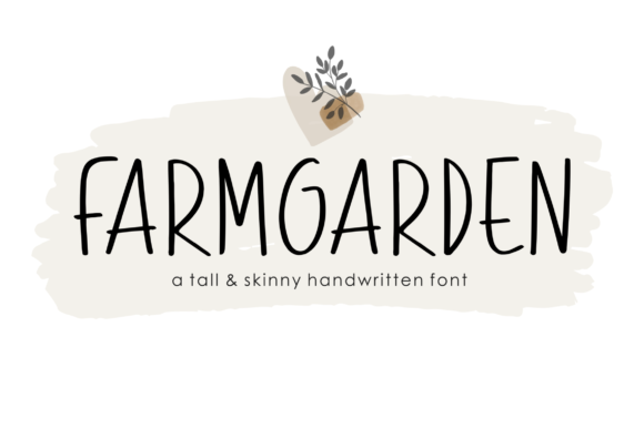 Farmgarden Font for Small Business Branding