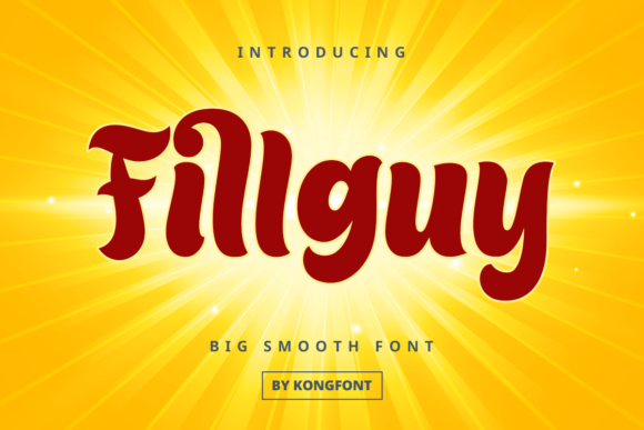Fillguy: A Playful Handwritten Font for Creative Branding