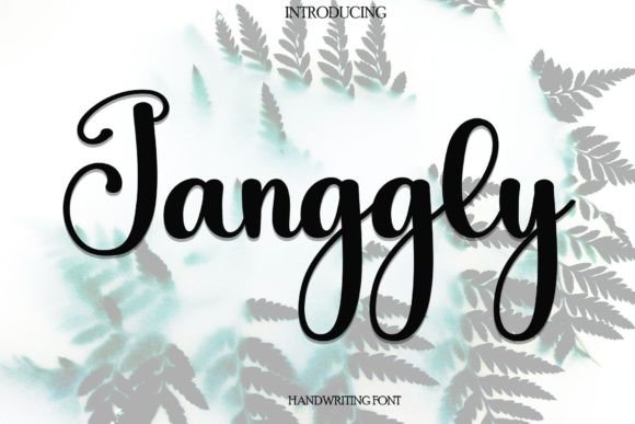 Janggly Script Handwritten Font for Makers