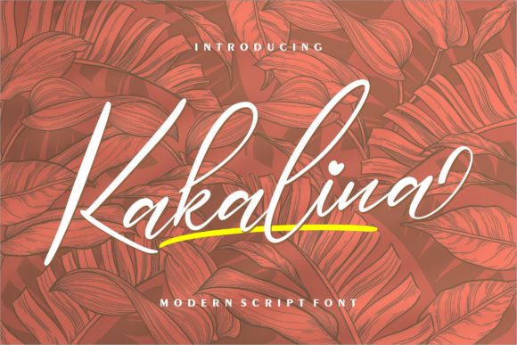 Kakalina: A Romantic Script Handwritten Font for Editorial Warmth