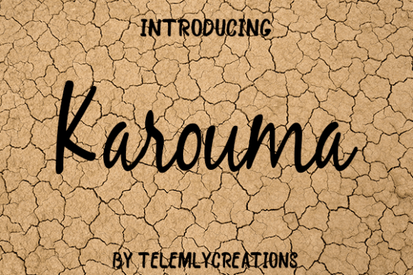 Karouma: A Cute Handwritten Font for Thoughtful Editorial Design