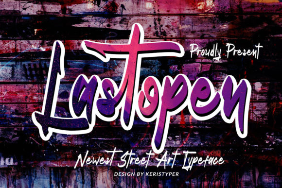 Lastopen: A Casual Script Handwritten Font for Editorial Design