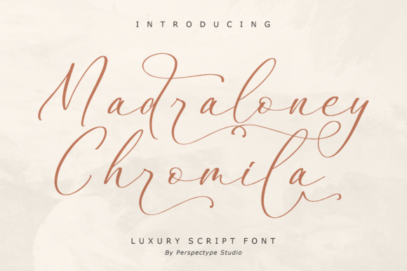 Madraloney Chromila Script Handwritten Font