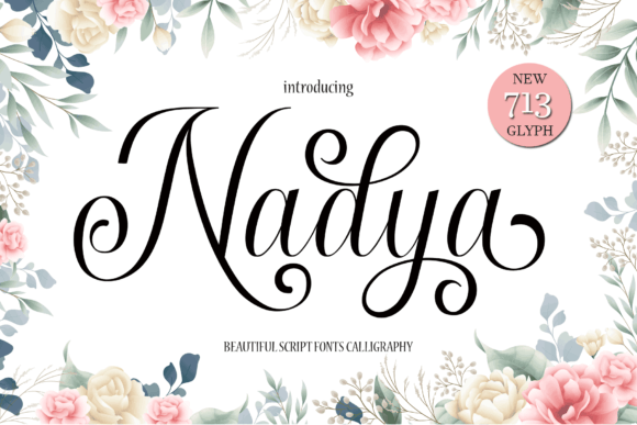 Nadya: A Script Handwritten Font for Modern Web Design