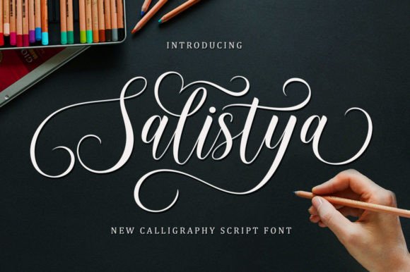 Salistya: A Flowing Handwritten Font for Elegant Campaign Design