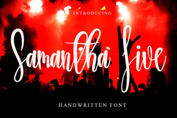 Samantha Live: A Script Handwritten Font for Warm, Timeless Editorial Design