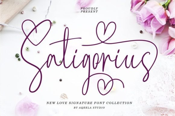 Satigorius: The Elegant Script Handwritten Font for Professional Design