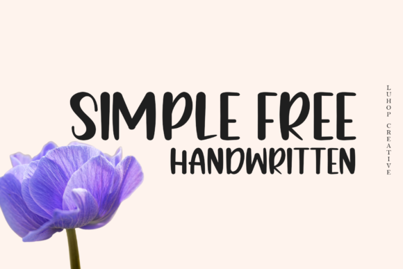 Simple Free: A Playful Handwritten Font for Modern Web Design