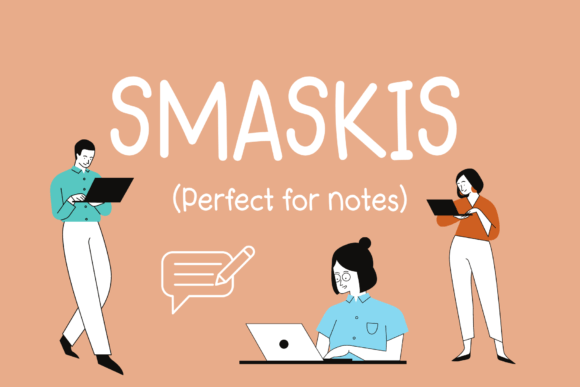 Smaskis: A Cute Handwritten Font for Scroll-Stopping Social Content