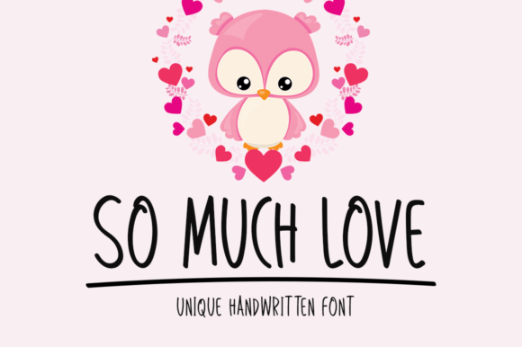 So Much Love: The Handwritten Font That Elevates Web Design