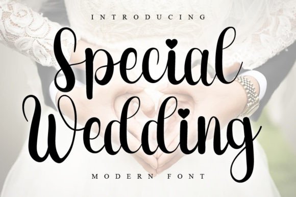Special Wedding: A Fresh Handwritten Font for Elegant Designs