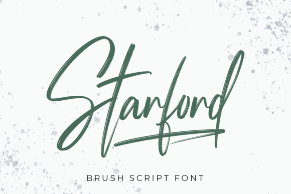 Starford Handwriting Brush: A Script Font for Creative Crafters and Designers