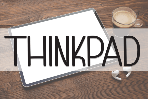 Thinkpad: A Versatile Script Handwritten Font for Creative Projects