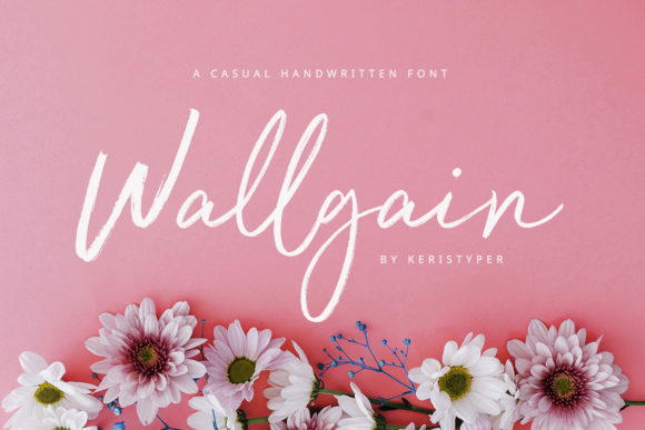 Wallgain: A Rustic Script Handwritten Font Worth Downloading