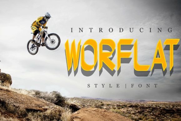 Worflat: A Playful Handwritten Font for Modern Digital Design