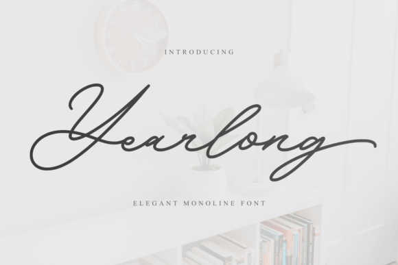 Yearlong: The Script Handwritten Font That Elevates Your Brand